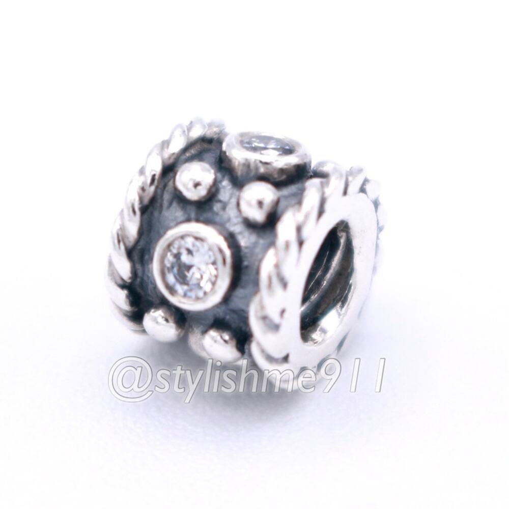 Authentic PANDORA Retired  Oxy Crown Charm - 790221CZ